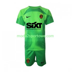 Koszulka Galatasaray SK Bramkarska Dziecięcy Domowe Stroje Piłkarskie 2022/23 Krótki Rękaw